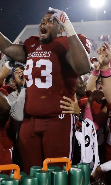 Hoosiers rally late to upset Michigan State 24-21 in OT